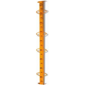 Stretcher Bar 8'  w 9 wedges